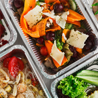 posiłki w półproduktach